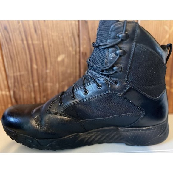 UNDER ARMOUR Mens Stellar Tactical Black Boots 1289001-001 US Size 14 - Picture 5 of 9